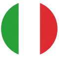 An icon of an Italian flag
