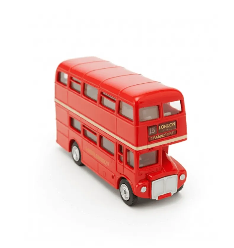 A bus on a white background