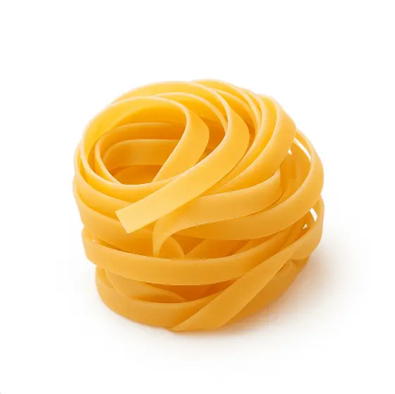 A plate full of Amatriciana pasta