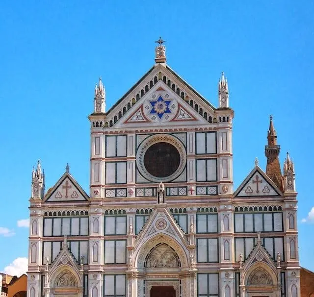 The details of the Florence cathedral