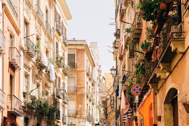 A street in an Italian city
