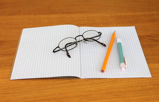 A writing machine on a white background