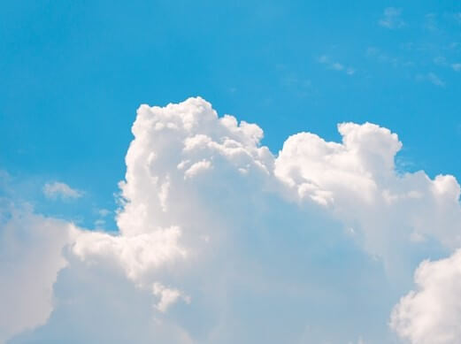 A sky with white clouds